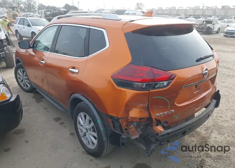 2020 Nissan Rogue Sv Fwd из США, поврежденный, VIN JN8AT2MT4LW010385